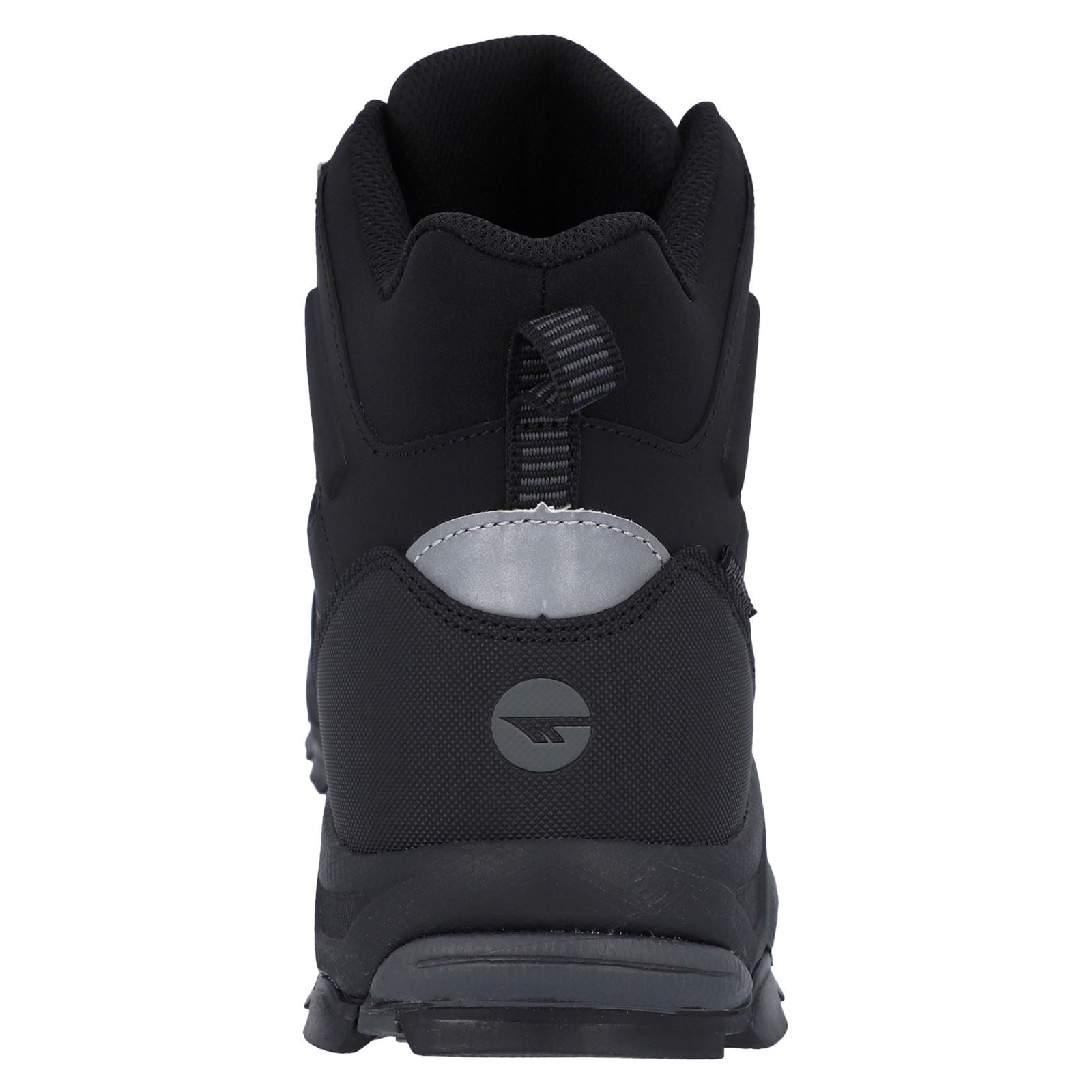Hi-Tec Jackdaw Mid WP Chaussures De Randonnée Pour Homme En Polyester Noir/gris Carbone