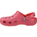 Crocs Classic Glitter Sabots Rouges Cerise en Thermoplastique