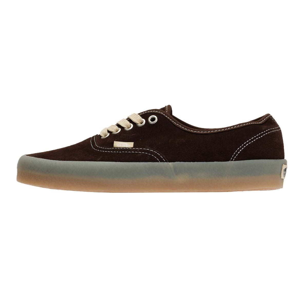 Vans Authentic Crepe Baskets Brunes Pour Hommes En Suède