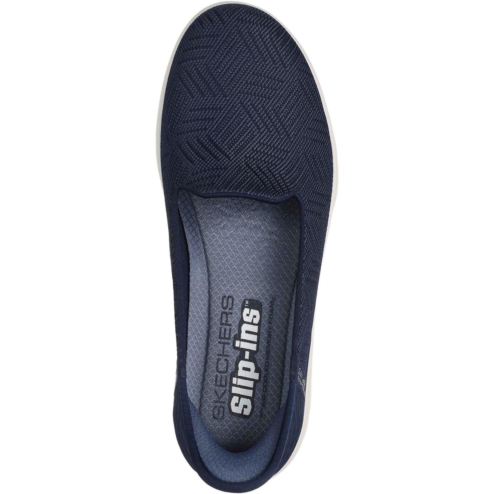 Skechers On-the-GO Flex - Clover Baskets Polyester Pour Femmes Marine