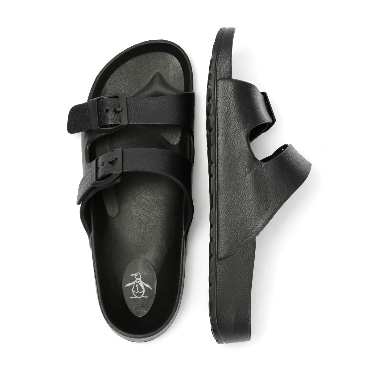 Penguin Eden Sandales Noires Pour Hommes