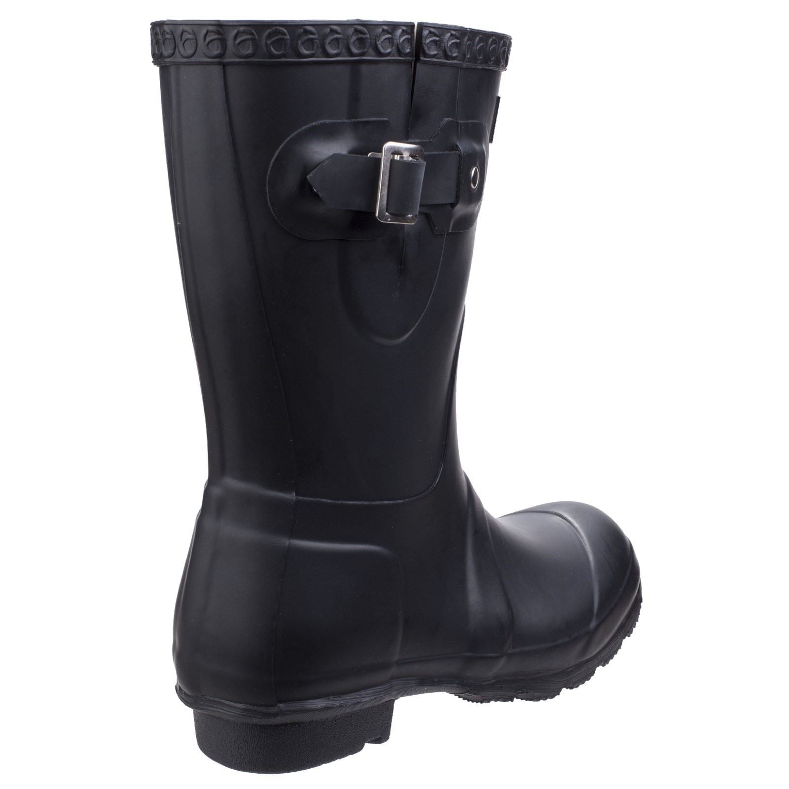 Cotswold Windsor Bottes En Caoutchouc Noires Pour Femmes