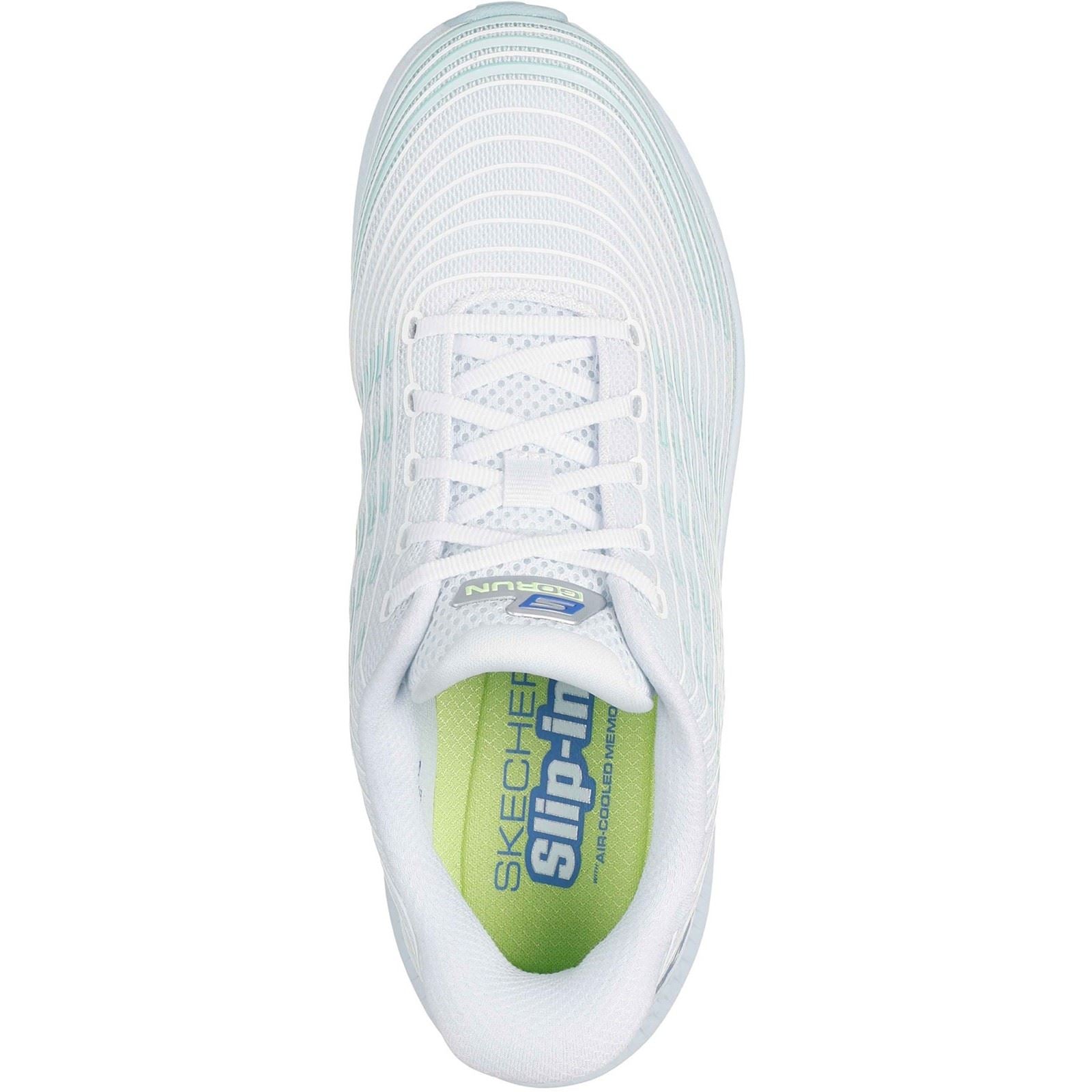Skechers GO RUN Consistent 2.0 - Senna Baskets Femme Blanches/Multi En Textile