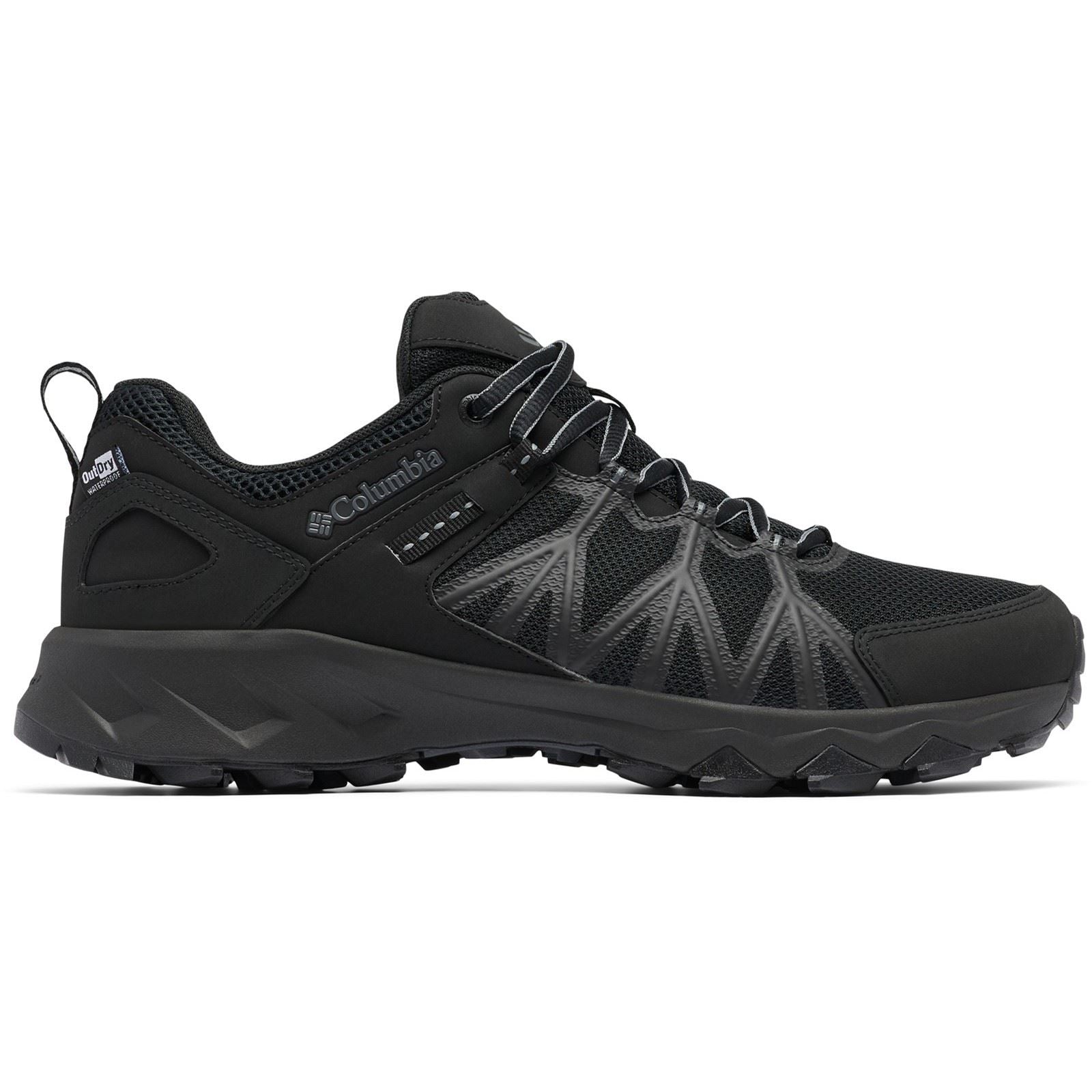 Columbia Peakfreak II Outdry Chaussures De Randonnée Noires Pour Hommes En Polyester