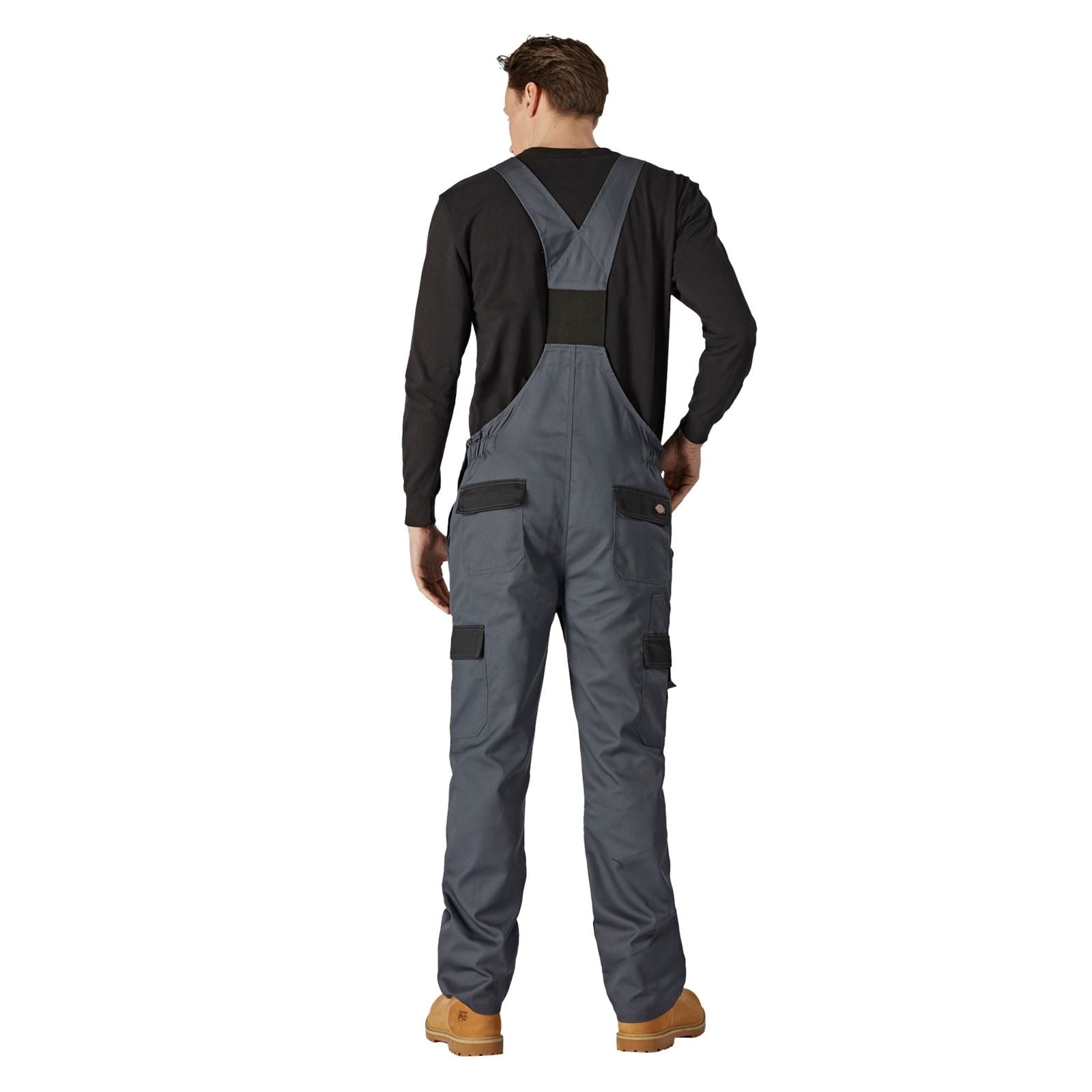 Dickies Everyday Bib and Brace Combinaison De Travail Grise En Polyester Pour Hommes