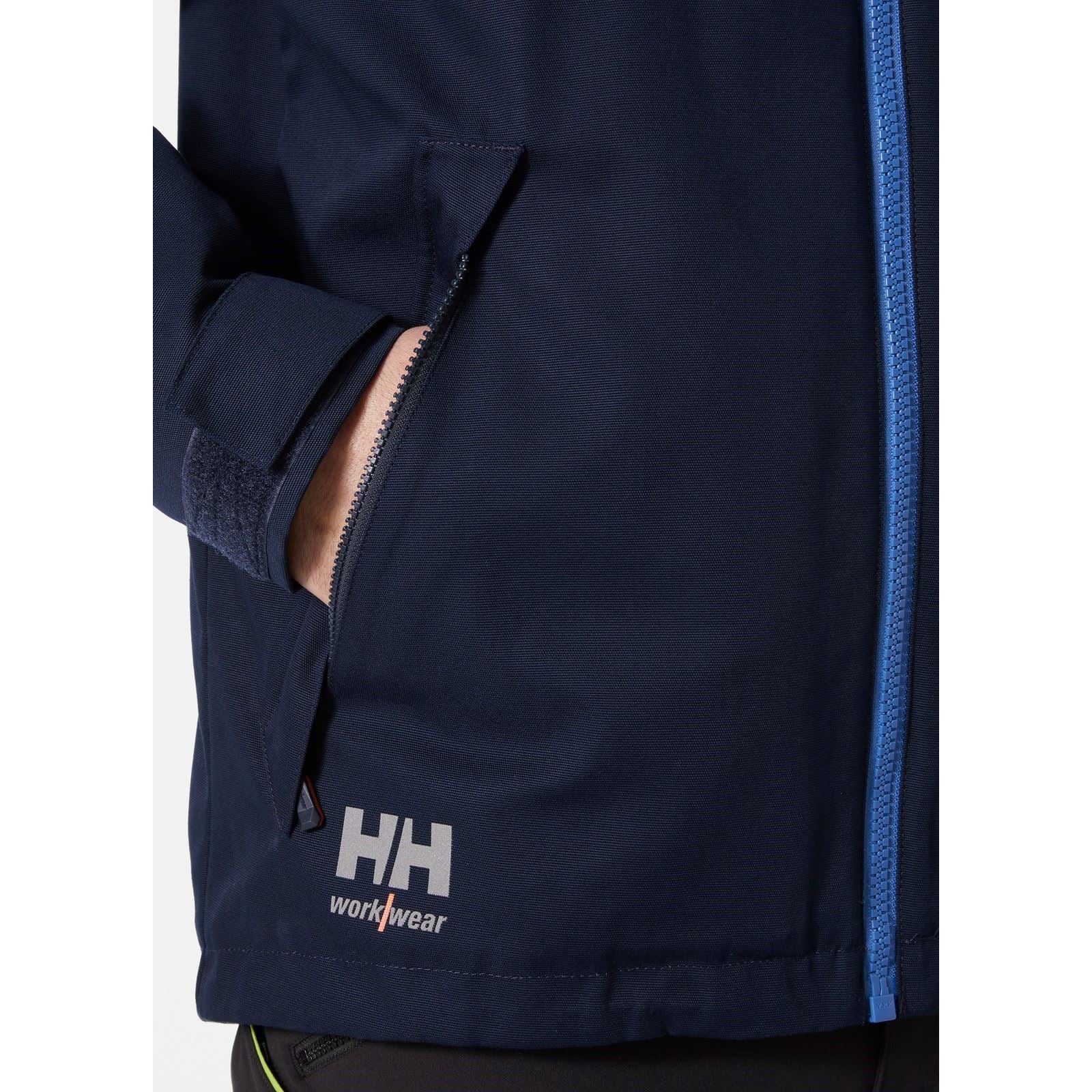 Helly Hansen Workwear Oxford Veste D'hiver Bleue Pour Homme