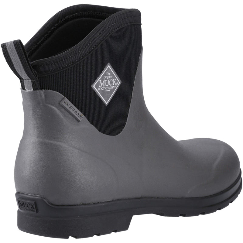 Muck Boots Originals Excursion Bottes Wellington En Caoutchouc Gris/Noir
