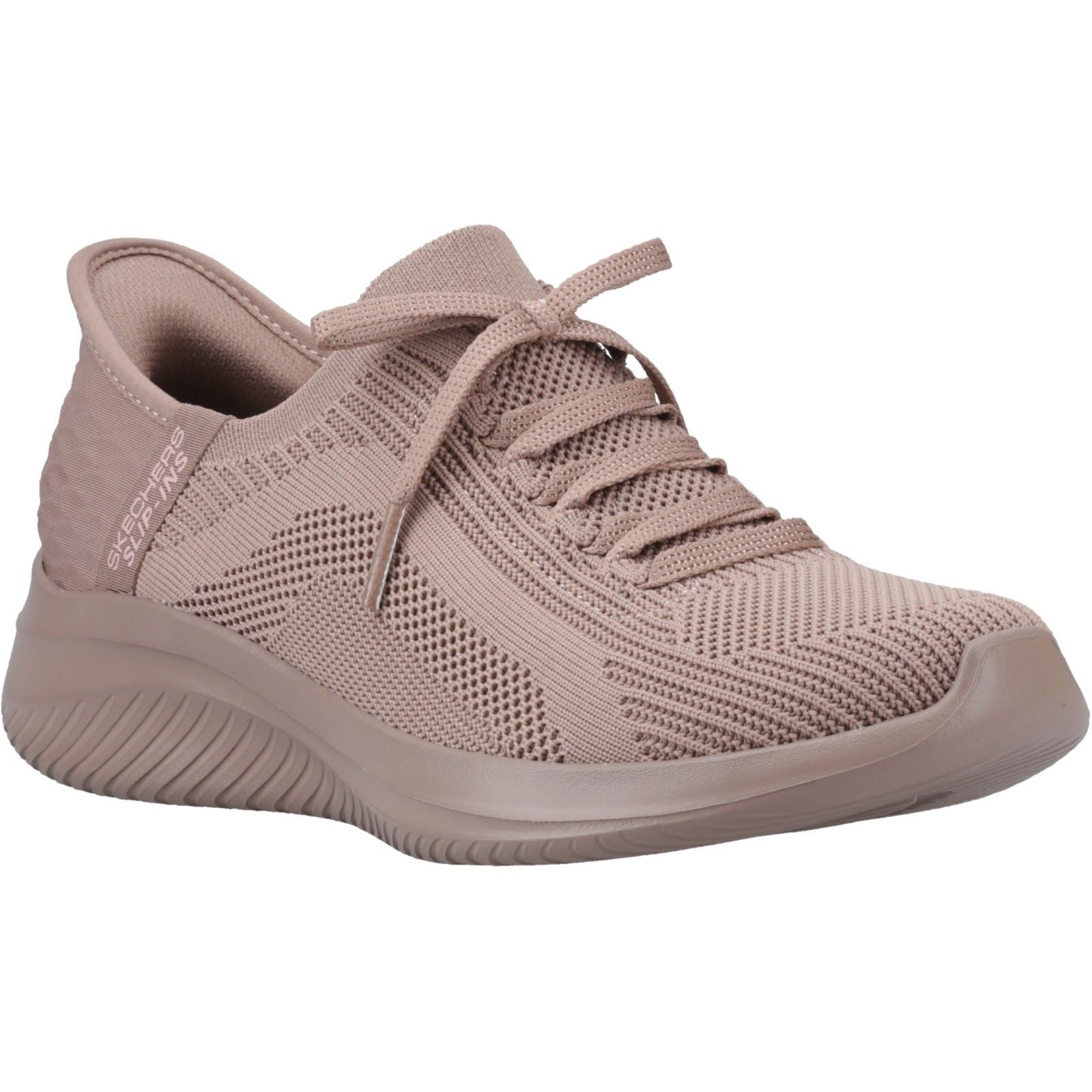 Skechers Ultra Flex 3.0 Pure Color Baskets Pour Femme En Textile Taupe Foncé