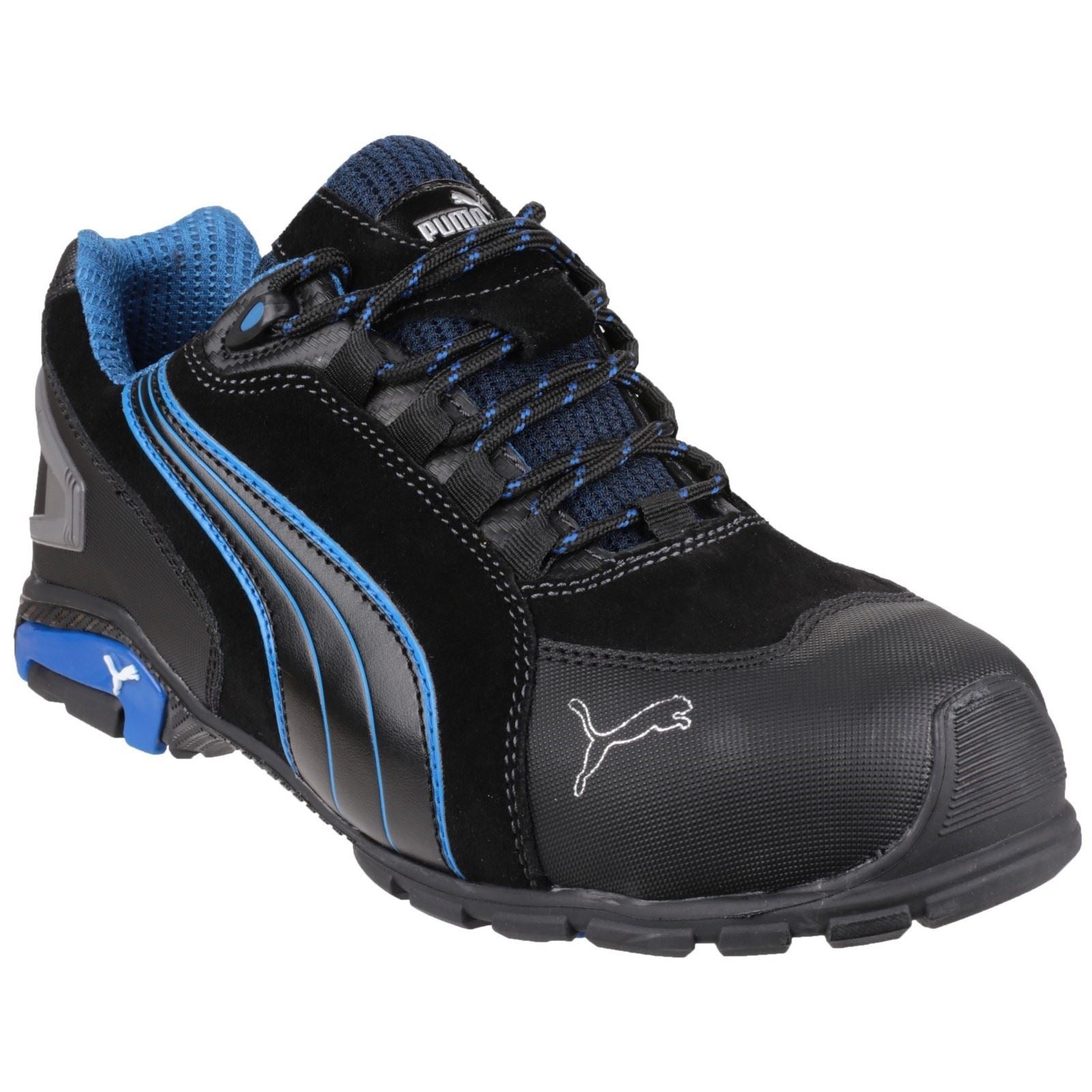 Puma Safety  Baskets De Sécurité En Cuir Noir Rio Low