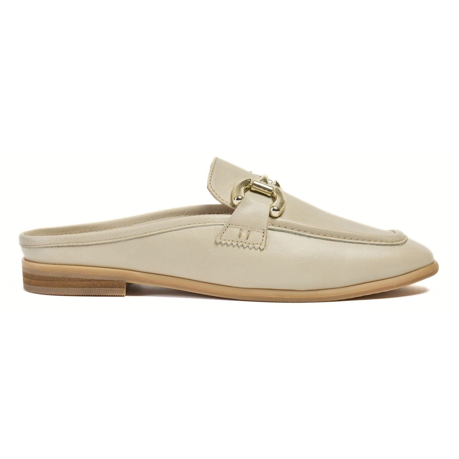 Pod Mila Mules Pour Femmes En Cuir Taupe