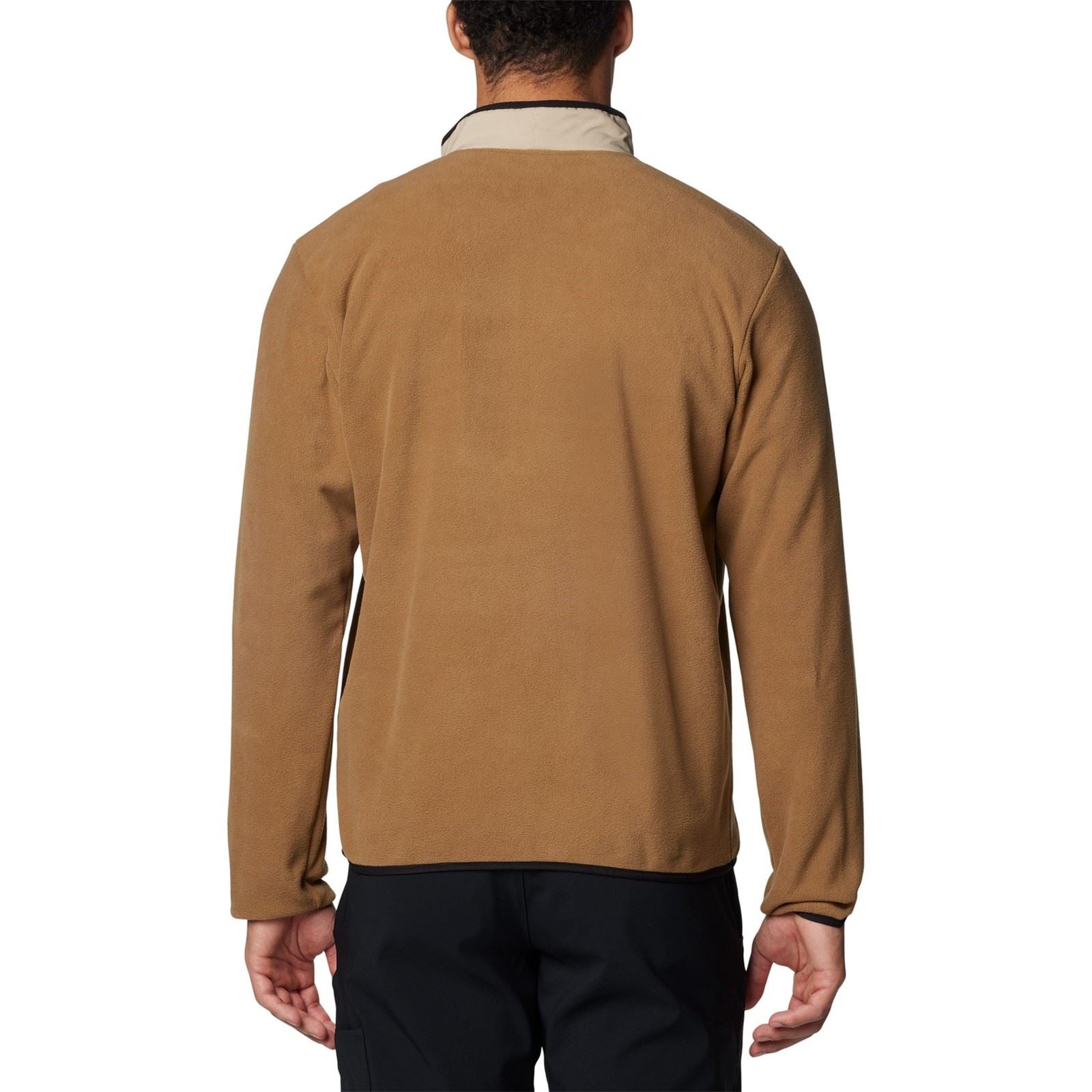 Columbia Sequoia Grove Half Zip Fleece Pulls À Col Zippé Marron En Polyester Pour Homme