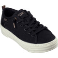 Skechers BOBS Copa Sneakers Noires Pour Femmes En Textile