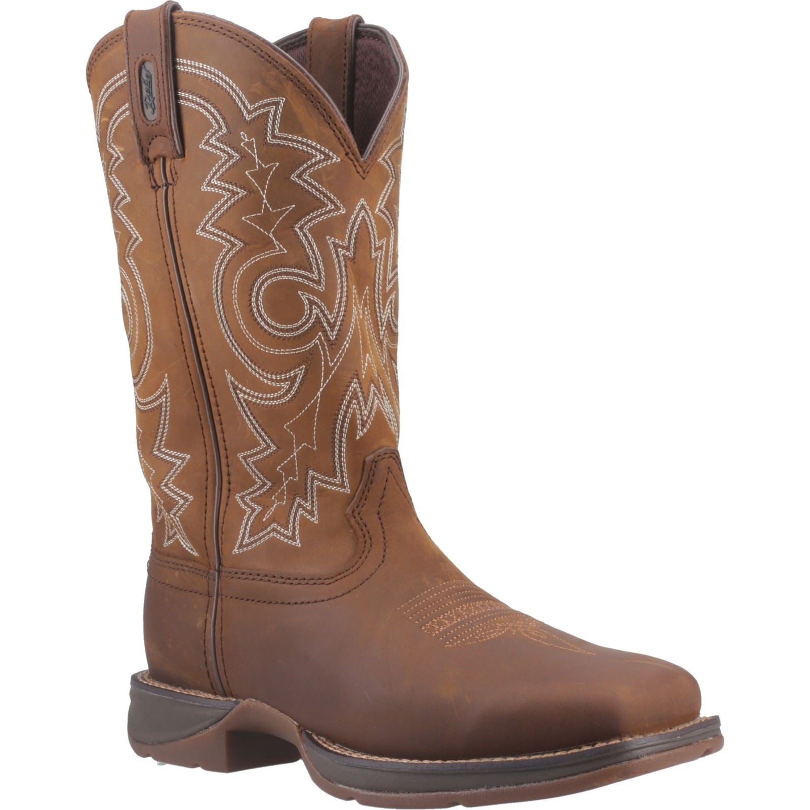 Durango Rebel Pro Bottes En Cuir Pour Homme De Couleur Brun Lin