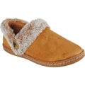 Skechers Cozy Campfire Fresh Toast Chaussons Pour Femmes En Textile Couleur Châtaigne