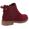 Hush Puppies Maddy Bottes En Daim Bordeaux Pour Femme
