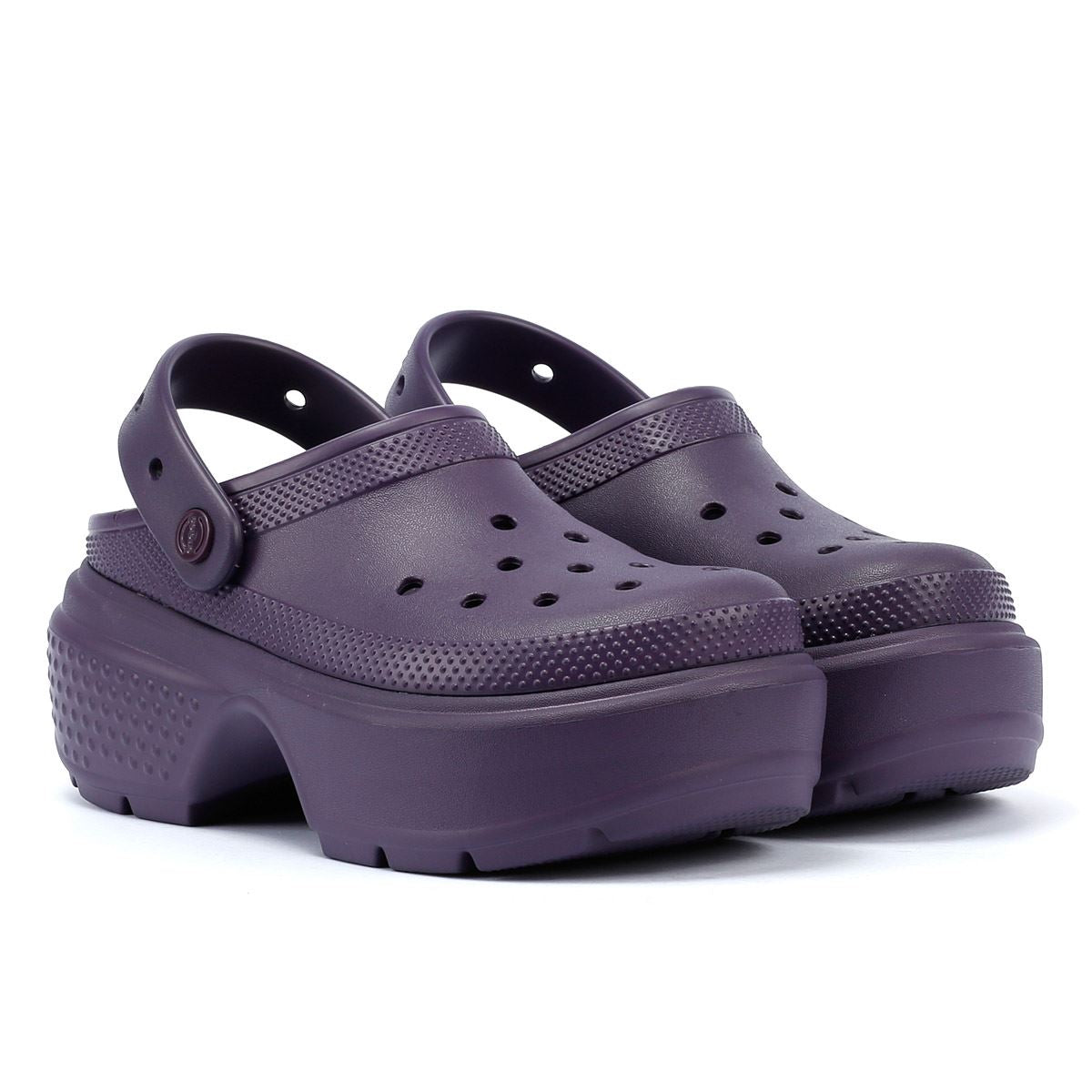 Crocs Stomp Sabots Iris Foncé Pour Femmes