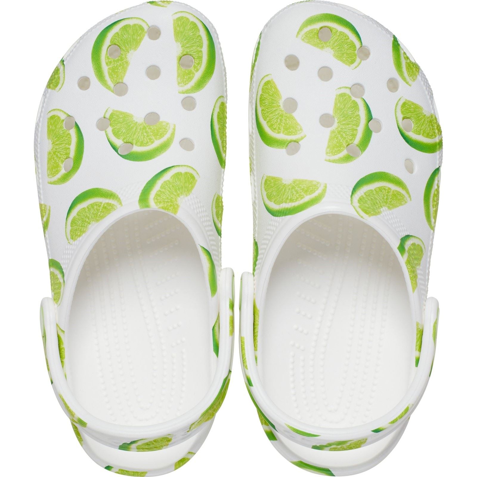 Crocs Classic Graphic Sabots En Lime Eva Pour Femmes