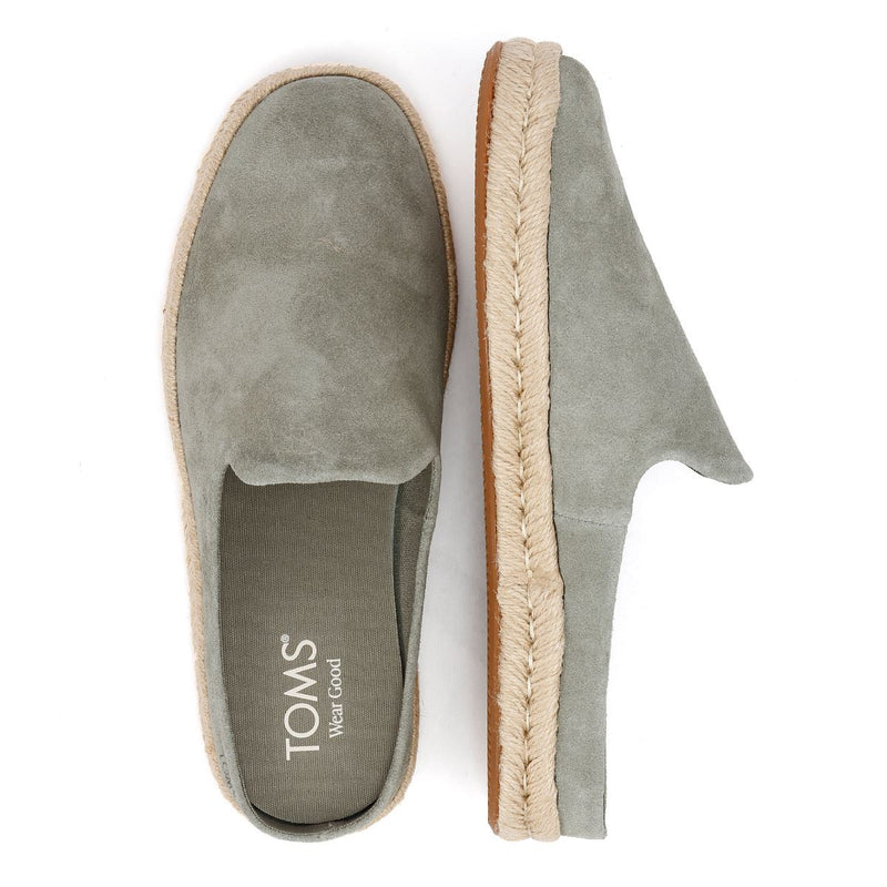 TOMS Santiago Sabots Pour Hommes En Suède Gris