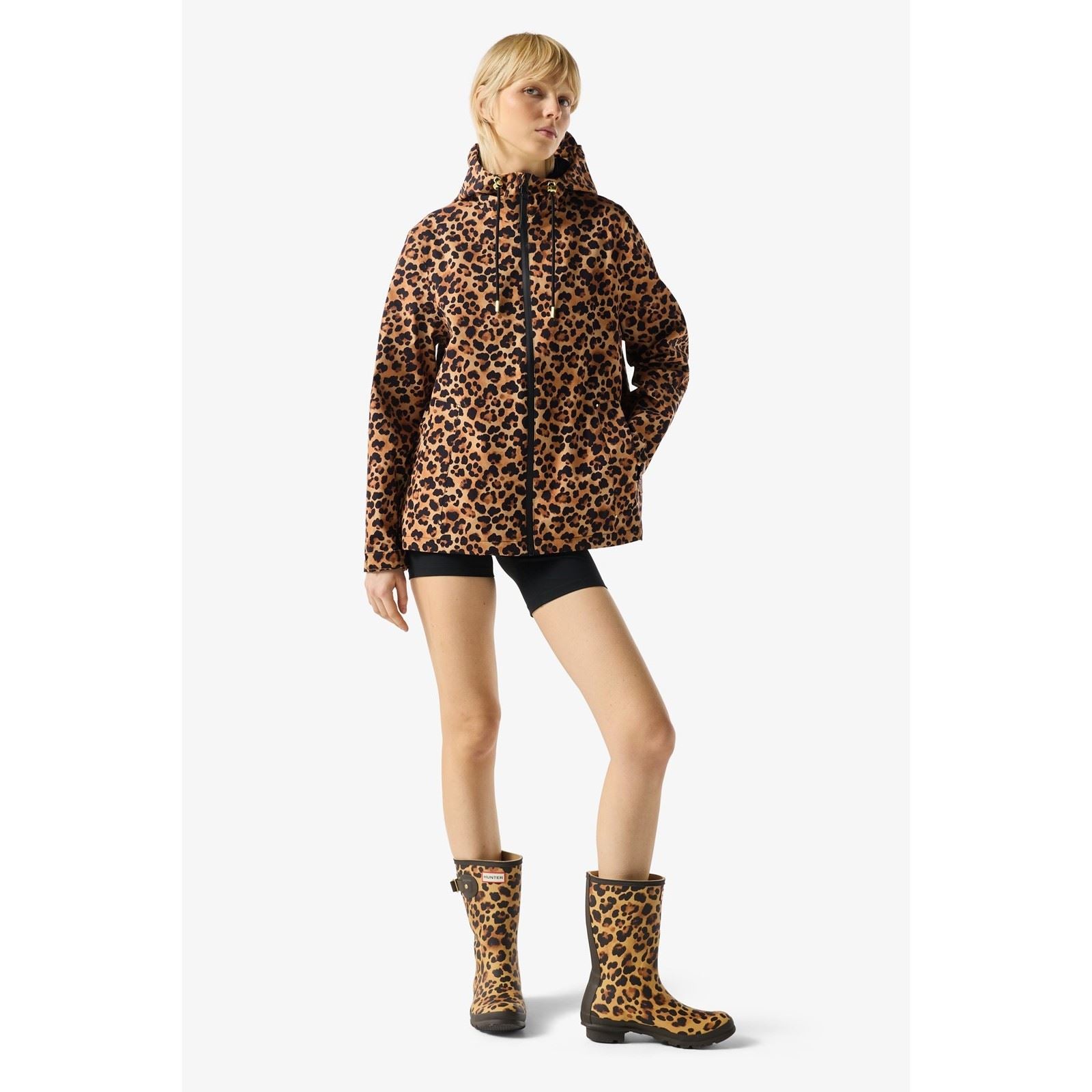 Hunter Original Waterproof Printed Veste De Pluie Multicolore Pour Femmes