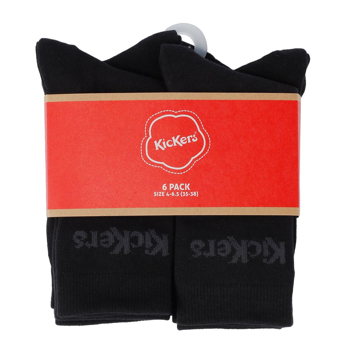 Kickers 6 Chaussettes Noires (Lot De 6)