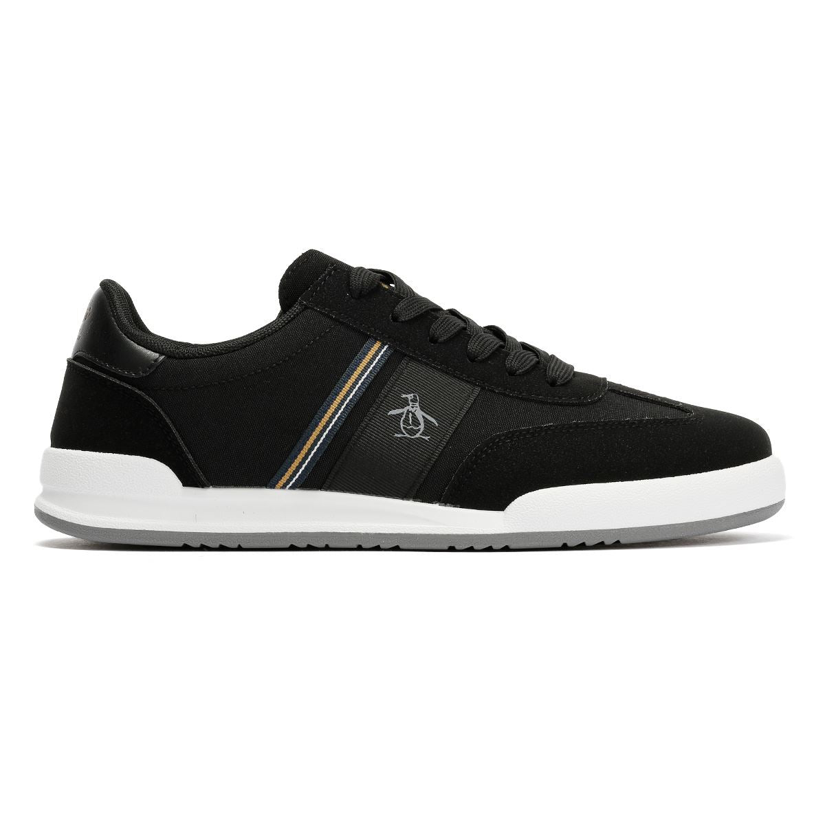 Penguin Gaz Baskets Noires Pour Hommes