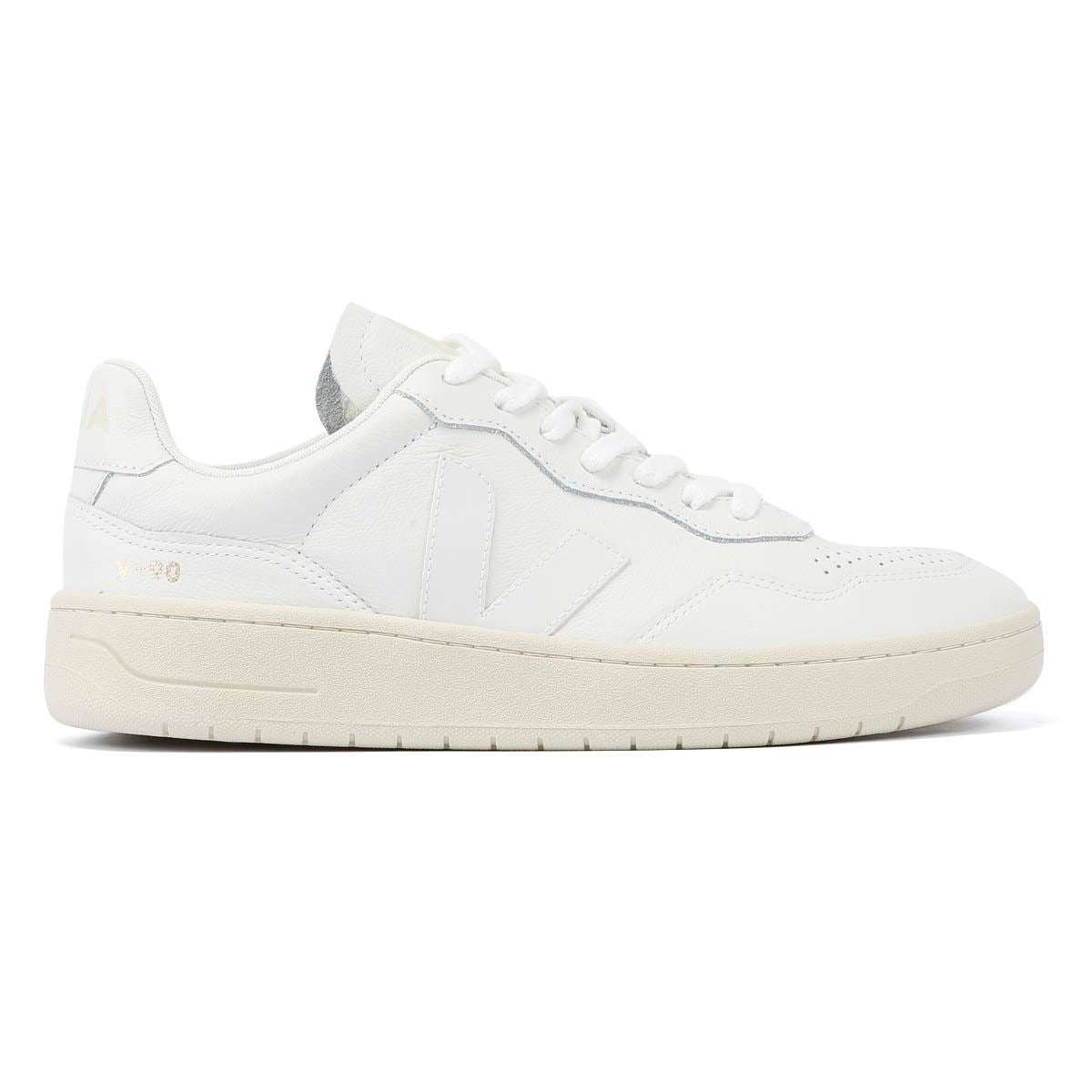 Veja V-90 Baskets Extra Blanches En Cuir Pour Hommes
