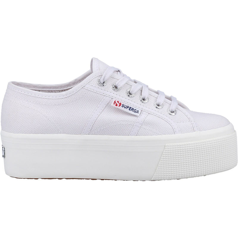 Superga 2790 Linea Up And Down Baskets Grises Pour Femmes En 100 % Coton
