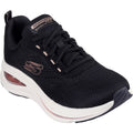Skechers Skech-Air Meta Neutral Air Baskets Pour Femmes En Synthétique Noir/Or Rose