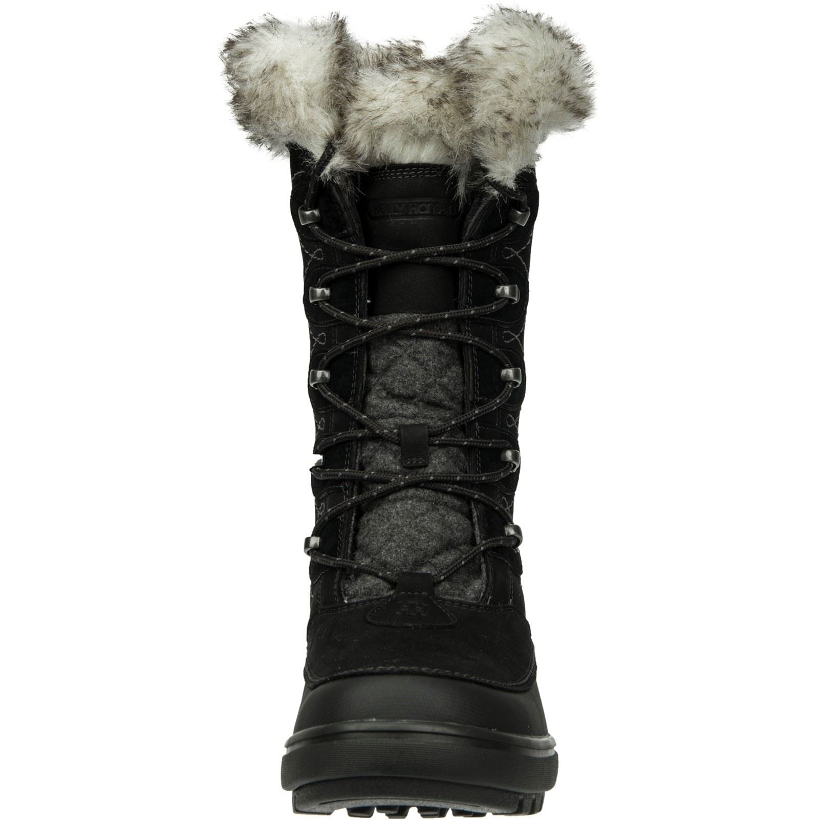 Helly Hansen Sport Garibaldi Bottes En Cuir Pour Femmes Noires Jais