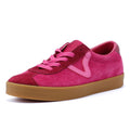Vans Sport Low Baskets Femme En Daim Rose