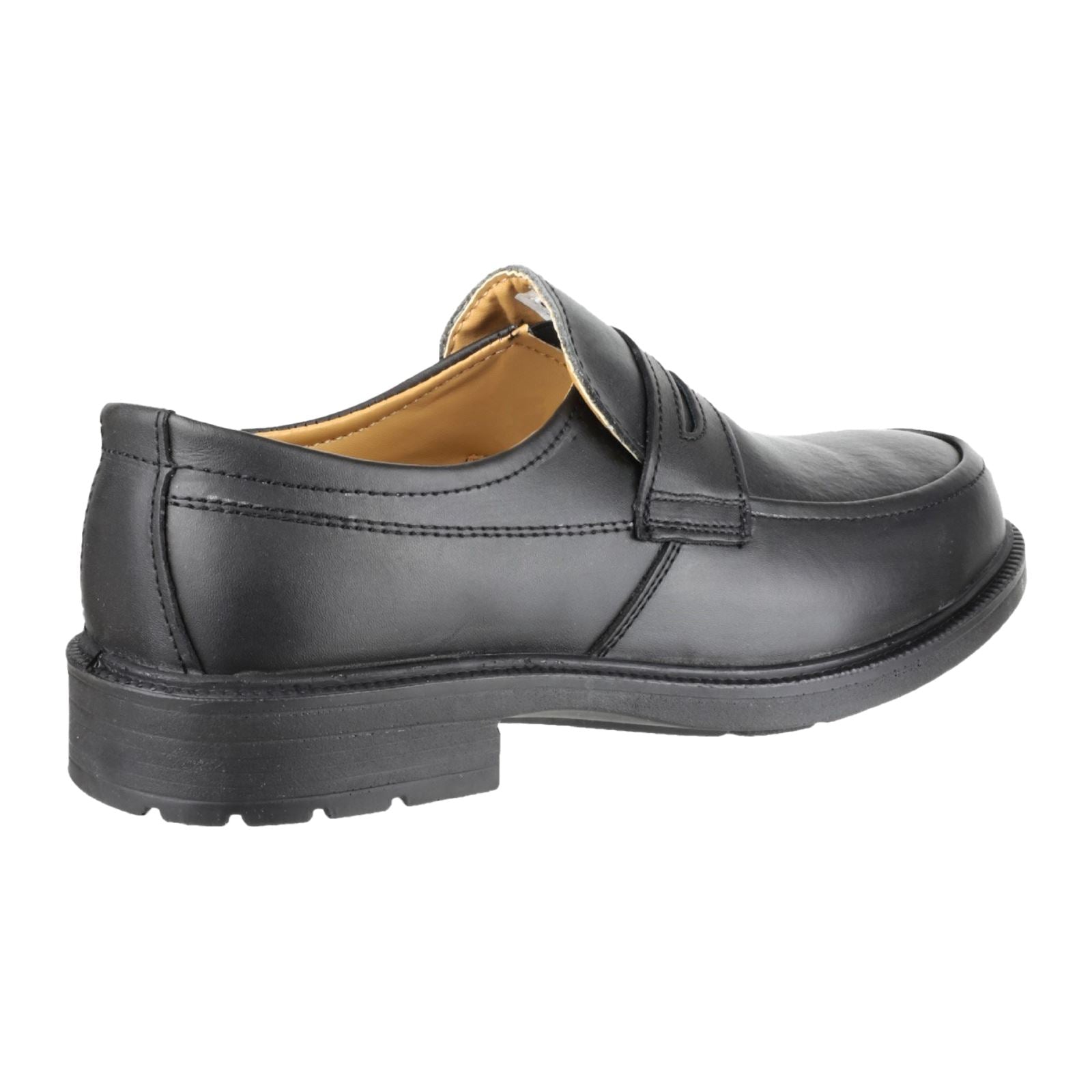 Amblers Safety  Chaussures De Sécurité En Cuir Noir Fs46