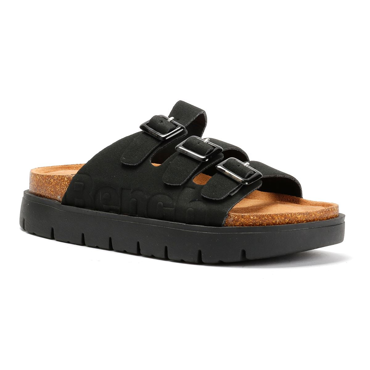 Bench Ushuaia Sandales Noires Pour Femmes