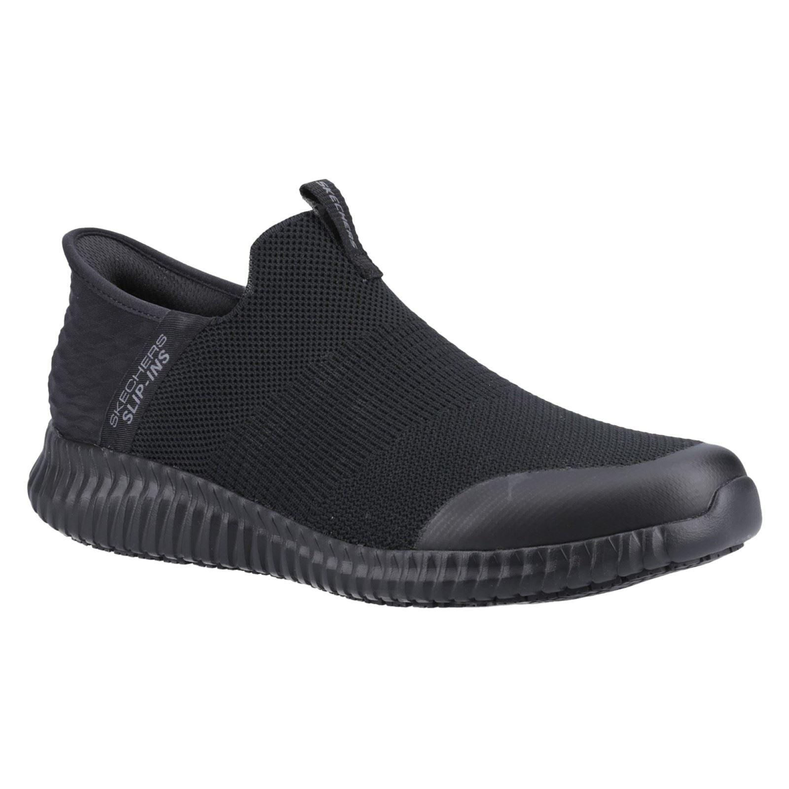Skechers Workwear Cessnock - Rylind SR Textile Sneakers De Sécurité Pour Hommes Noirs