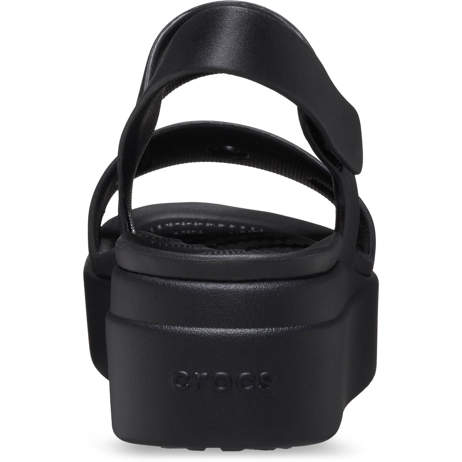 Crocs Brooklyn 4U Sandales Noires Pour Femme En Thermoplastique