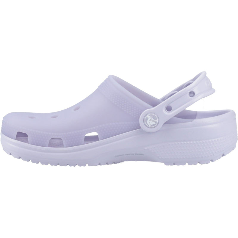 Crocs Classic Frosted Sabots En Thermoplastique Couleur Violet Lune