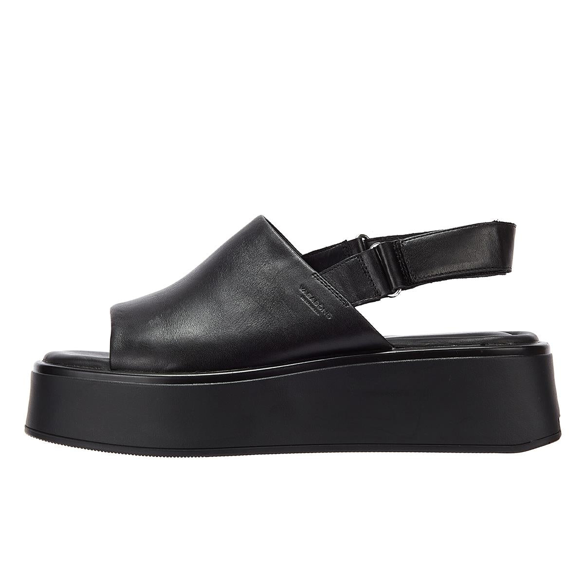 Vagabond Courtney Mule Slingback Femme Noir Sandale
