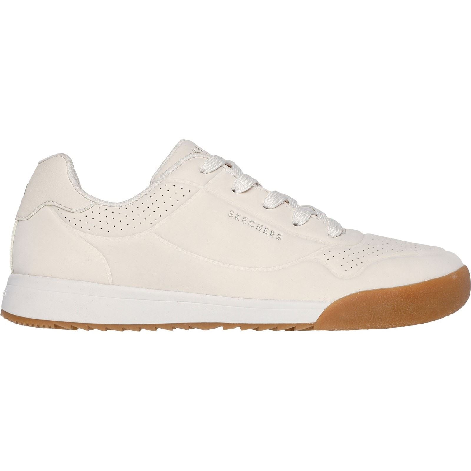 Skechers Zinger 2.0 The Arwen Baskets Pour Femmes En Synthétique Blanc Cassé