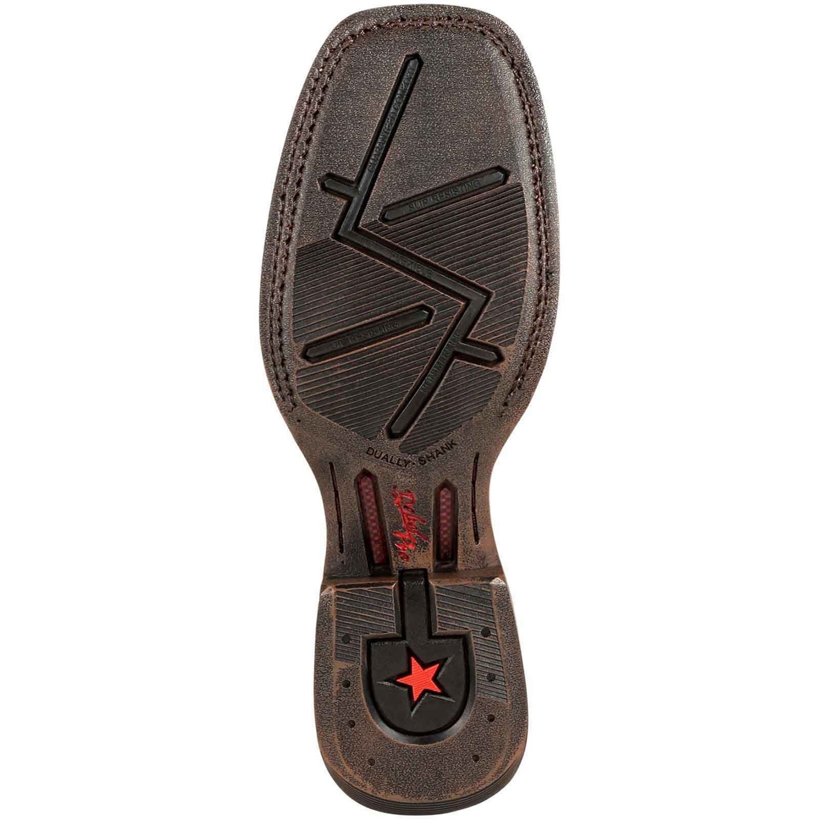 Durango Lady Rebel Pro Bottes En Cuir Pour Femmes Marron Huilé/Prune