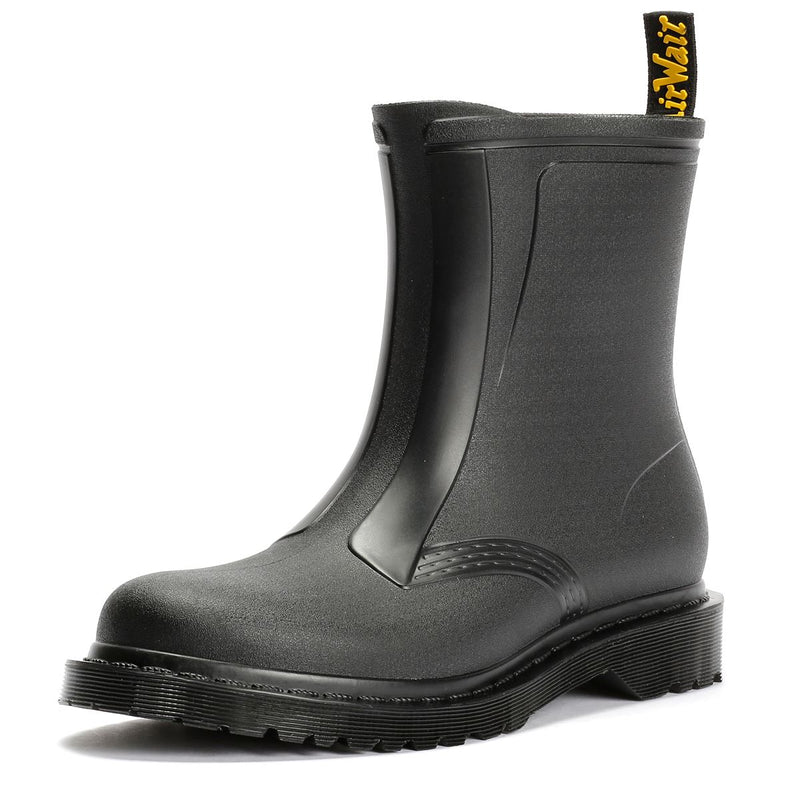 Dr. Martens 1460 Rain Pull On Bottes En Caoutchouc Noires