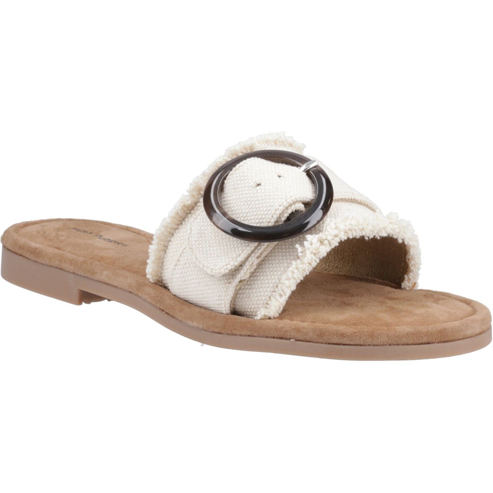 Hush Puppies Hayley Sandales Pour Femmes En Textile Crème