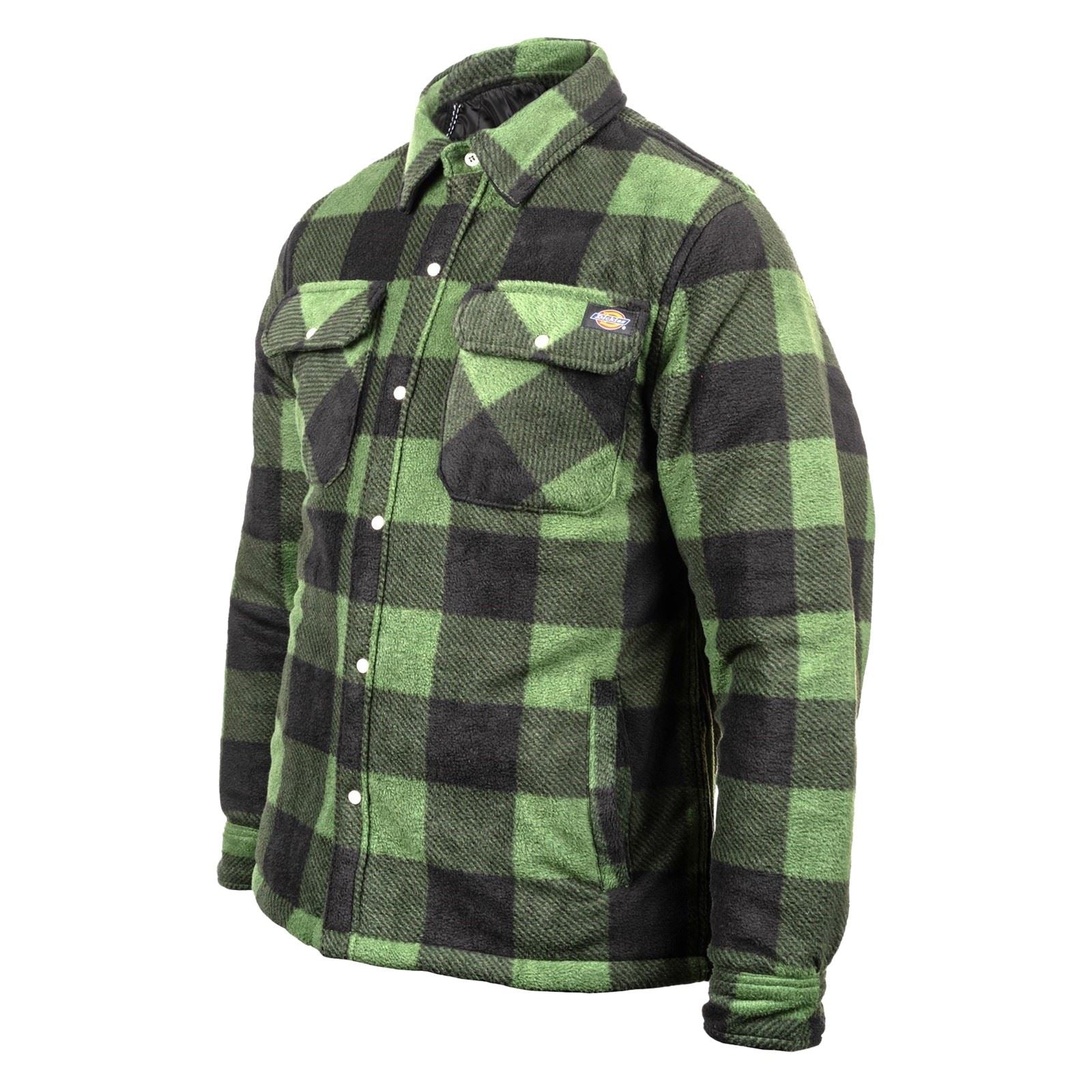 Dickies Portland Chemise Décontractée Verte Pour Homme En Polyester