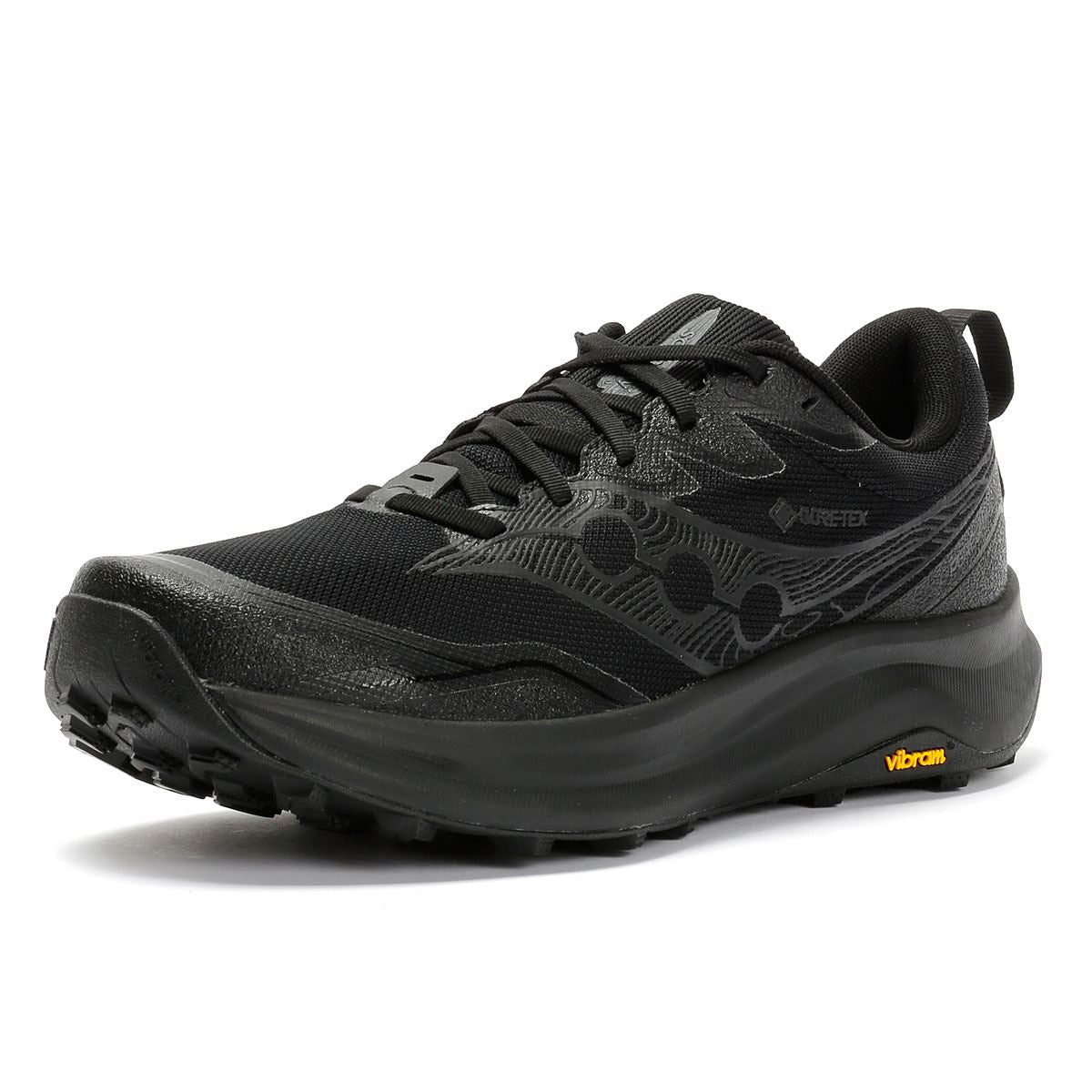 Saucony Peregrine 16 GTX Baskets Noires Pour Hommes