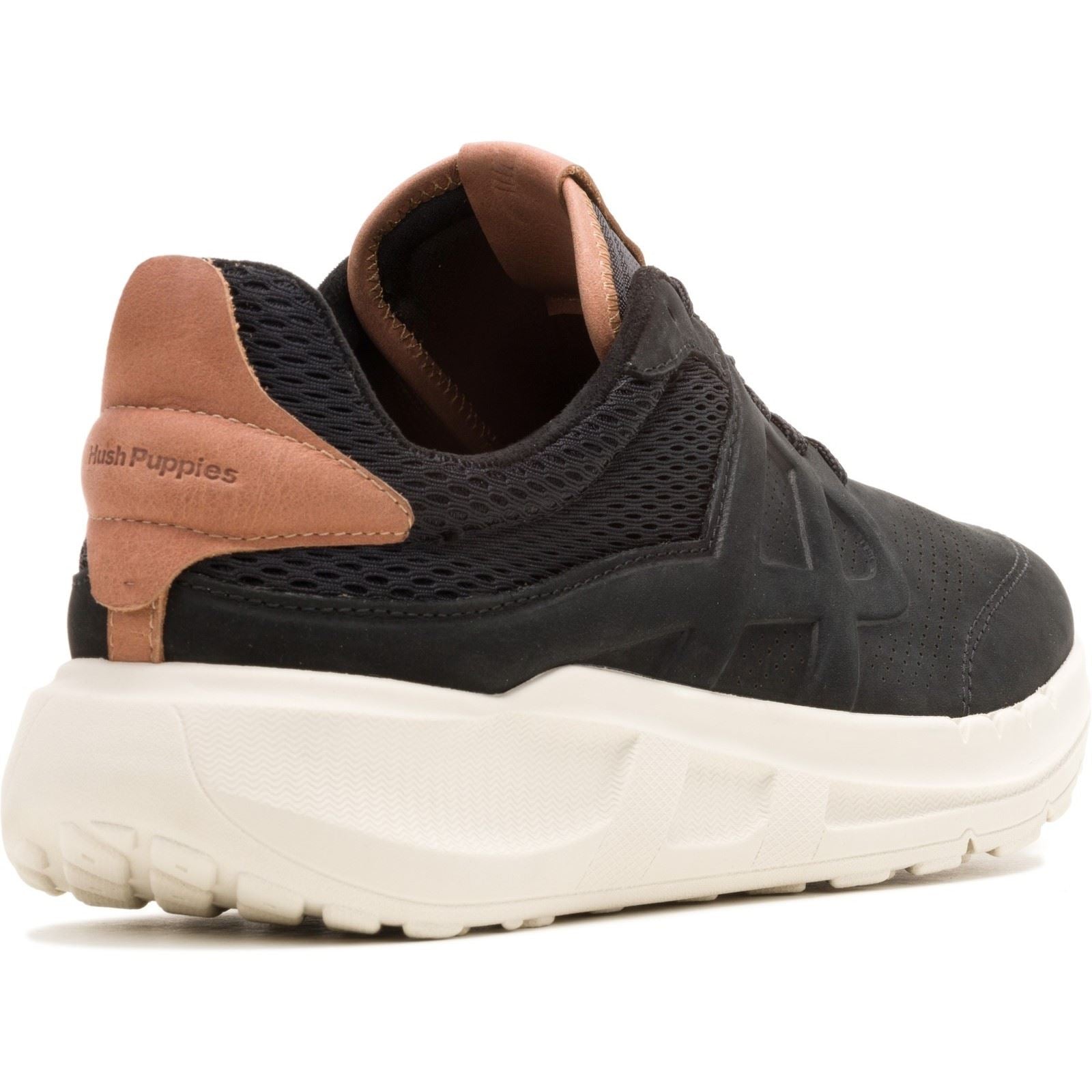 Hush Puppies Seventy8 Baskets Pour Hommes En Daim Noir