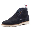 Ben Sherman Hampton Bottes Bleues En Daim Pour Hommes