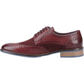 Hush Puppies Dustin Chaussures Richelieu En Cuir/suède Bordeaux Pour Hommes
