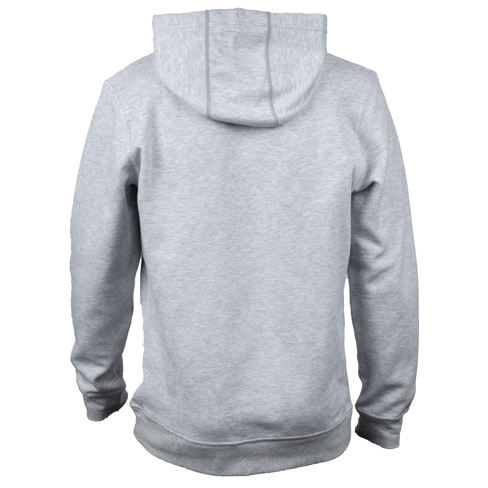 Hard Yakka Embossed Pullover Sweat À Capuche Gris En Coton Pour Homme