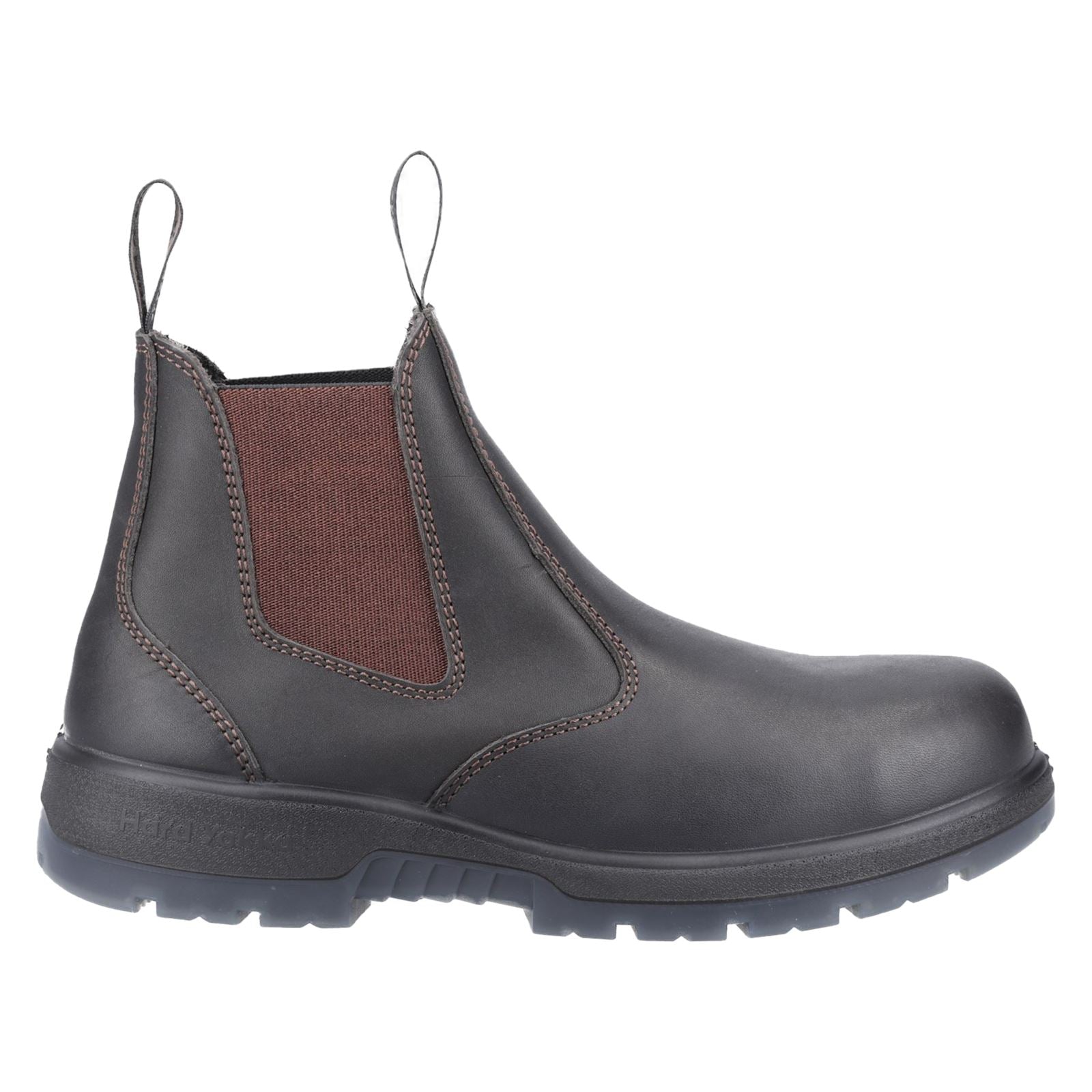 Hard Yakka  Bottes De Sécurité En Cuir Marron Outback