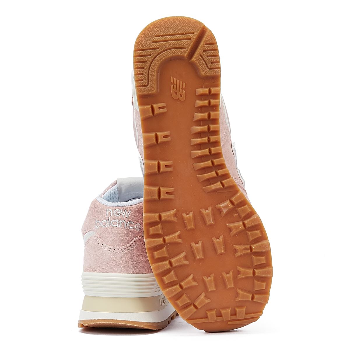 New Balance 574 Baskets En Daim Rose Pour Femmes
