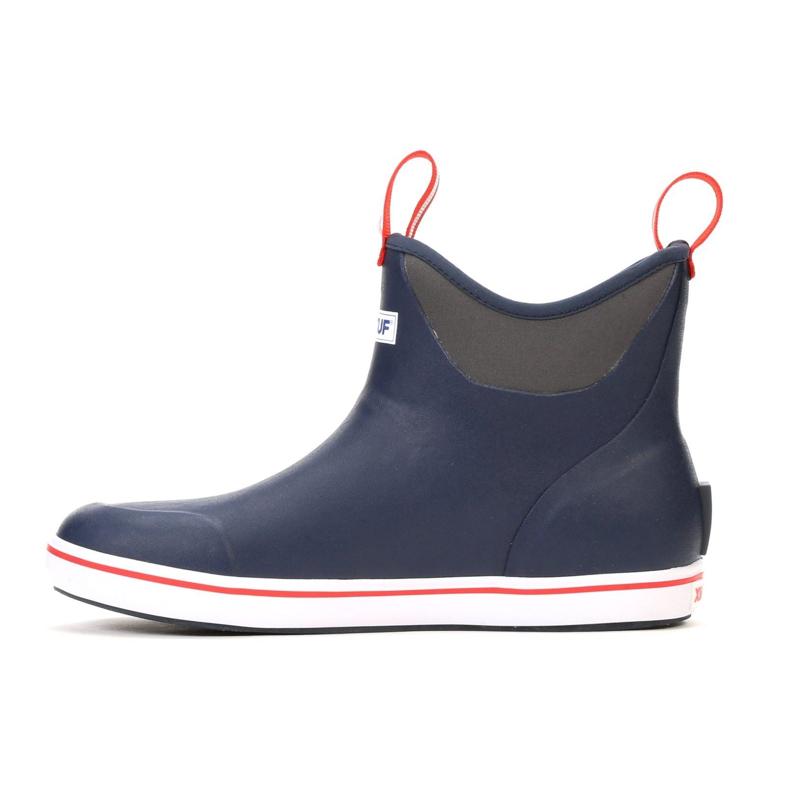 Xtratuf Bottes En Caoutchouc Wellington Marine/Rouge À Tige Courte