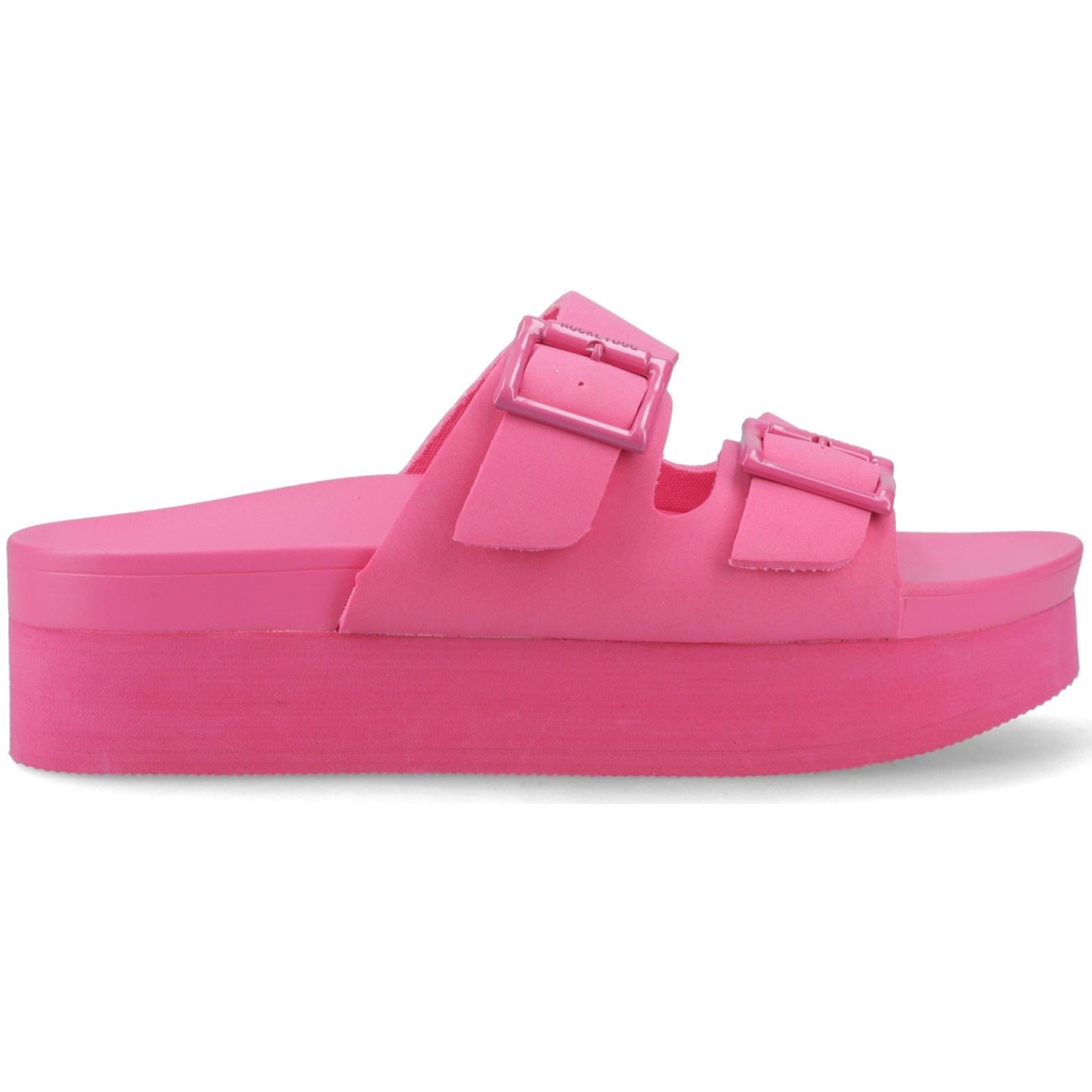 Rocket Dog Esti Plus PU Sandales Roses Vives Eva Pour Femmes